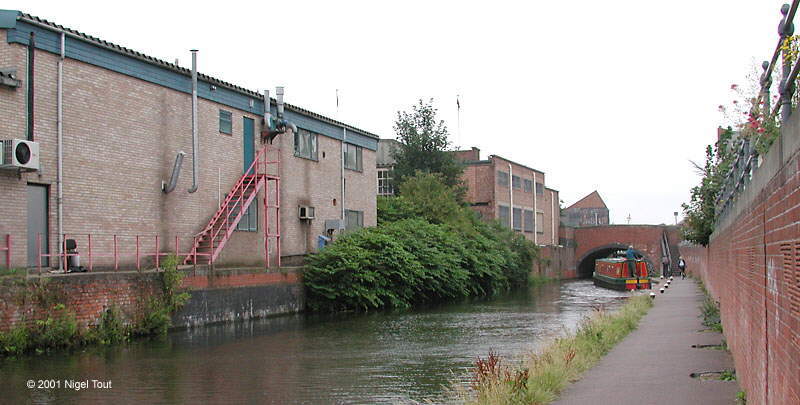 Site of GCR bridge over Grand Union Canal, at Northgate Street, Leicester