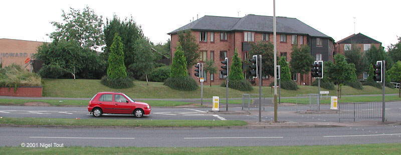 Site of GCR Blackbird Road bridge, Leicester