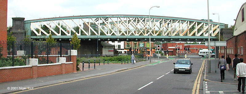 Braunstone Gate bridge “Bowstring” bridge, GCR