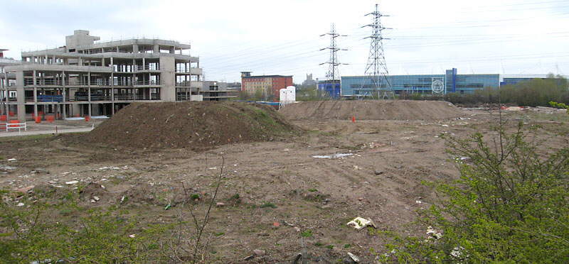 GCR locomotive shed site, Leicester