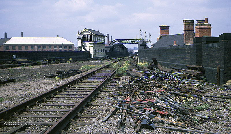 Leicester Central station looking north in1970