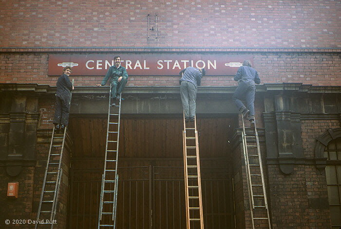 Leicester Central station sign preservation