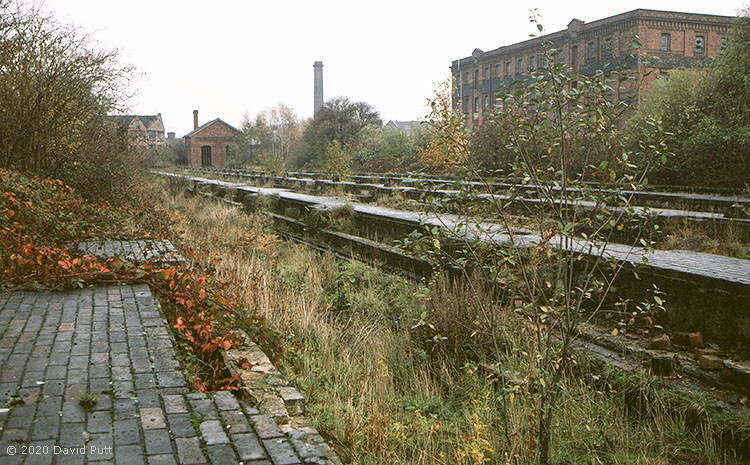 Leicester Central carriage sidings, 1983