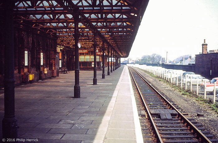 Platform 6 at Leicester Central station
