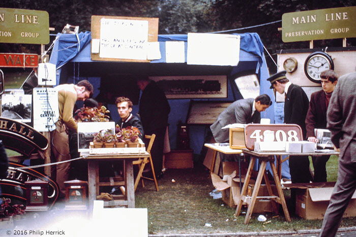 MLPG stand at Abbey Park Show, Leicester, 1969